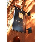 Savannah: : Sign of Mansion on Forsyth Park