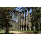 Vicksburg: : Ruins of Winsor outside of Vicksburg Mississippi.