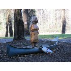 Troutdale: Tippy Canoe Wood Carving