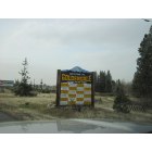 Goldendale: : Welcome sign to Goldendale Gateway to the Gorge