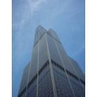 Chicago: : Looking up at the Sears Tower.