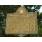 Lumpkin: Methodist Camp Ground Historic Marker
