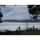 McCall: Snow Covered Payette Lake, McCall ID