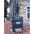 Grundy: : Statue of Coal Miner on the corner of Walnut Street and Main Street by the Courthouse