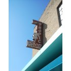 Austin: : Vintage sign in downtown Austin on Congress Avenue