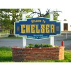 Chelsea: : at the entrance of main street. July 18, 2010