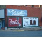 Chelsea: : The old Rexall Drug store this painting has been up a very long time 6 am July 18, 2010