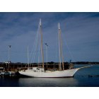 Eastport: : Docked sailboat