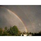 Irvington: double rainbow