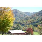 Bakersville: : Valley view in Glen Ayre, Nc taken from old stone school house