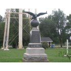 Breckenridge: : Memorial in the town park for the soldiers and sailors
