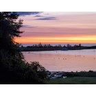 Harrisville: : Sunrise on Lake Huron at Harrisville Harbor