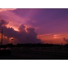 Charleston: : Sun Set after a stormy week in n charleston, hours before Hurricane Earl approaches the cast coast. (how many of you really take the time to see the sun set each day on your drive home?) @I-26 /Ashley Phosphate