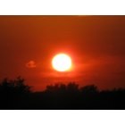 Belle Plaine: Brilliant Summer Sunset in Belle Plaine, MN