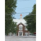 Kincaid: Old School in downtown Kincaid, KS