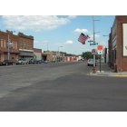 Browns Valley: the main drag- Browns Valley, MN in 2009.