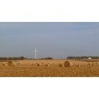 Mitchell: Farmland and windmill on a beautiful fall day