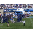 Air Force Academy: Waiting for Air Force Academy players to enter the field