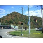 Morehead: on 32 coming up to US60 intersection in Morehead, Ky Beautiful view of color change on the hills