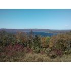 Greers Ferry: Overlook of the lake from 110