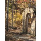 Princeton: Stone Archway in Princeton City Park