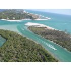 Englewood: : Aerial Photo of Stump Pass - The southern tip of Manasota Key Englewood,Florida