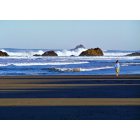Lincoln City: : A beautiful day at the beach in Lincoln City, Oregon