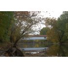 Noblesville: Potter's Bridge & White River in the Fall