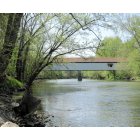 Noblesville: Potter's Bridge & White River in the Spring