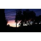 Alameda: : alameda blue sunset