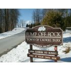 Laurel Park: Jump Off Rock snow