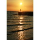 Siesta Key: Sunset at the beach