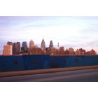 Philadelphia: : river view from the old south street bridge