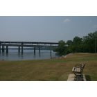 Huntsville: : Tennessee River bridge south of Huntsville that was later blown up and removed. Picture taken July 2006