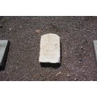 Virden: Confederate Soldier Head Stone along with two made Indian headstones
