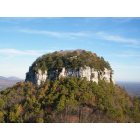Pilot Mountain: took this pic on the from the road as I was driving up the mountain