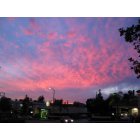 Altadena: Sunset viewed from Ralph's Market parking lot