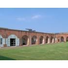Savannah: : Fort Pulaski - Wide rim view...