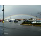 Medina: Rainbow in front of Payless Shoes