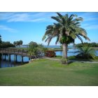 Clearwater: : Cove Cay golf couse with the view of Tampa Bay
