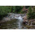 Silverton: : Mountain stream in front of the Old Hundred mine, Silverton, Co