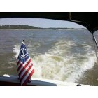 Kaw City: Off the back of my boat overlooking Kaw lake and the Landscape