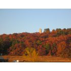 Altus: st. marys church during the fall change