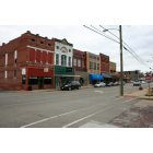 Morganfield: The buildings/businesses on Main St/Hwy 56...across from the Courthouse.