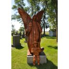 Spring Hill: Wood Carving at St Micheals Cemetary