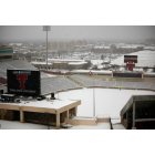Lubbock: : Snow day at the AT&T Jones Stadium - Lubbock, Texas 2/12/2012