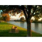 Harrisburg: Willamette River at Sunset