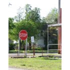 Lorraine: Only Stop Sign in Town, Lorraine, Kansas