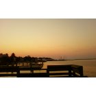 St. Marys: : Sunrise over the waterway from fishing pier
