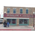 Standing on a corner in Winslow Arizona